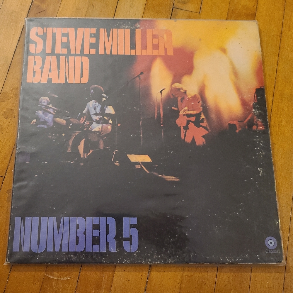 Steve Miller Band  Number 5 vintage vinyl album like new